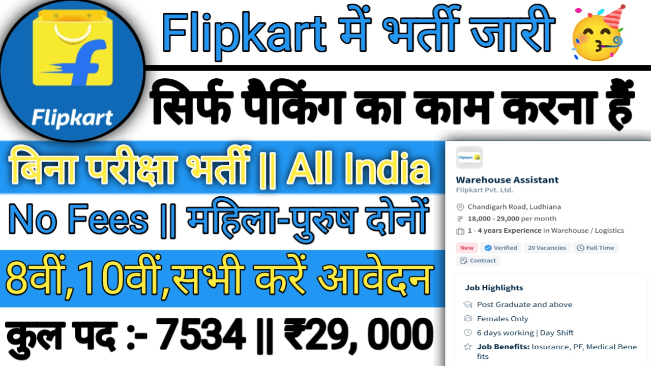 Flipkart New Recruitment 2024